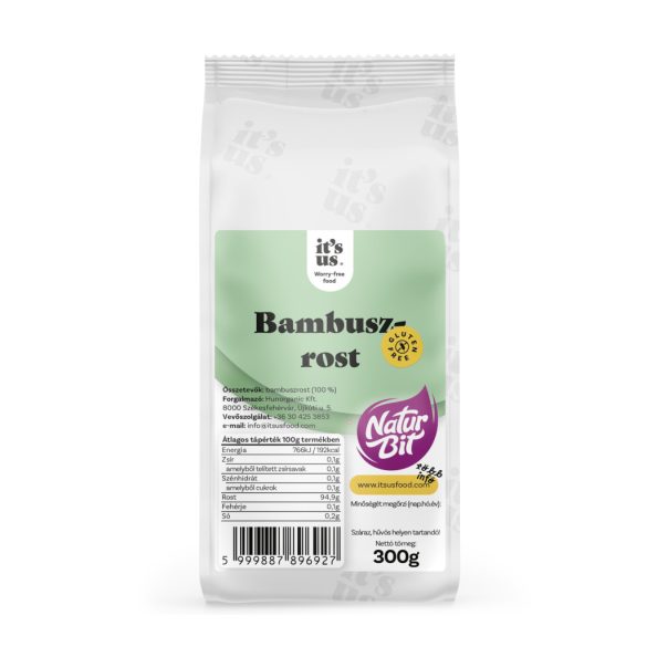 Gluténmentes its us naturbit bambuszrost 300g