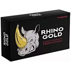 Rhino gold - természetes étrendkiegészítő férfiaknak (6db) - bio és natúr intim készítmények