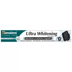   Himalaya fogkrém ultra whitening faszenes fogfehérítő gyógynövényes 75ml