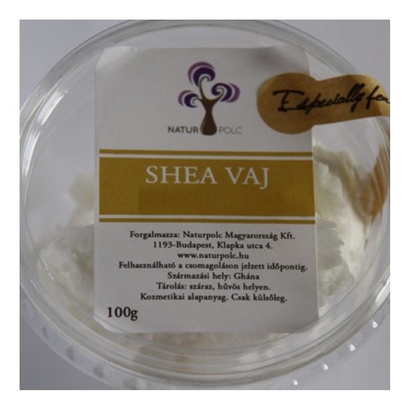 Naturpolc shea vaj - organikus 100 g