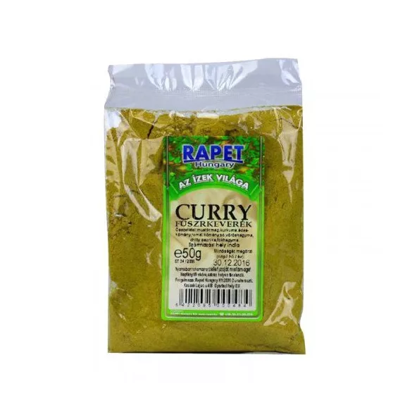 Rapet curry 50g - bio és refomélelmiszer