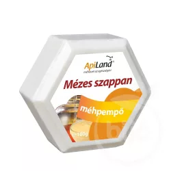 Apiland mézes méhpempős szappan 100g - bio és natúr kozmetikumok