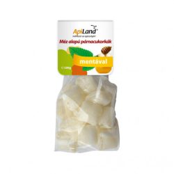 Apiland mézes és mentás párnacukorkák 100 g - bio és refomélelmiszer