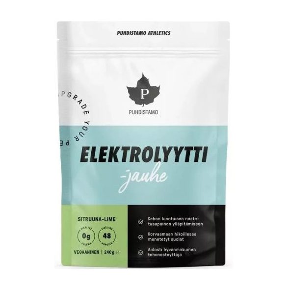 Puhdistamo Elektrolit 240g citrom-lime ízű italpor