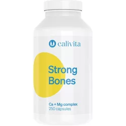 Calivita strong bones 250 kapszula kalcium- és magnéziumtartalmú készítmény 250db - bio és vegán étrendkiegészítők