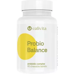 Calivita probio balance rágótabletta pro- és prebiotikumok 60 db - bio és natúr kozmetikumok
