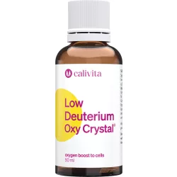 Calivita low deuterium oxy crystal alacsony deutériumtartalmú víz 50 ml - bio és natúr kozmetikumok