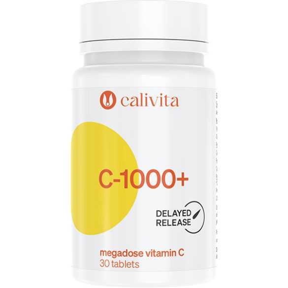 CaliVita C 1000 Plus tabletta Megadózisú C-vitamin 100db