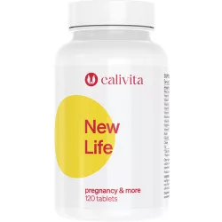 Calivita new life tabletta multivitamin terhes és szoptató kismamáknak 120db - bio és vegán étrendkiegészítők