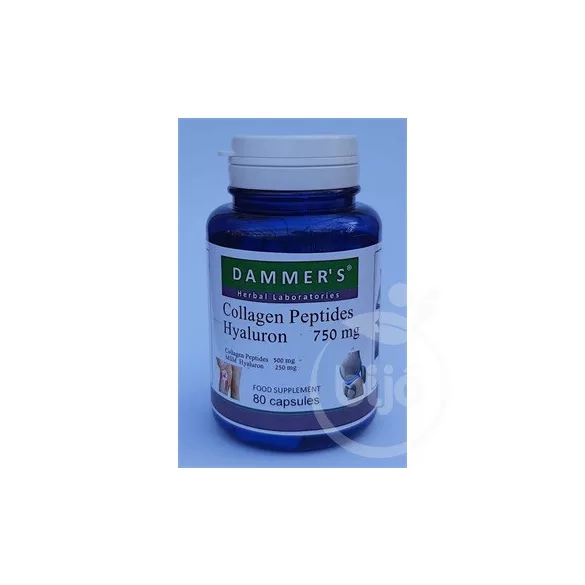 Dammers collagen peptides hyaluron kapszula 80db