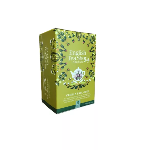 Ets 20 bio vaniliás earl grey tea - bio és refomélelmiszer