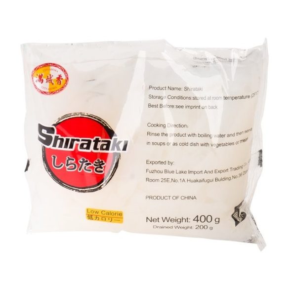 Shirataki Konjac Tészta Udon Forma Gm. 400 g