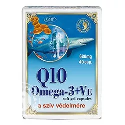 Dr.chen q10 koenzim+omega+e-vitamin kapszula 40db - bio és vegán étrendkiegészítők