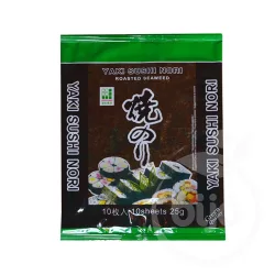 Yaki shusi nori pörkölt algalapok 10db - bio és refomélelmiszer