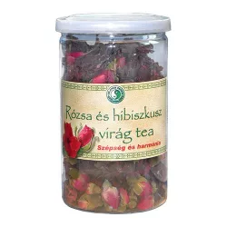 Dr.chen tea rózsa és hibiszkuszvirág 50g - bio és vegán étrendkiegészítők