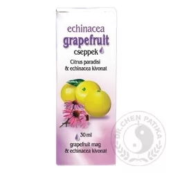 Dr.chen grapefruit csepp echinaceával 30ml - bio és vegán étrendkiegészítők