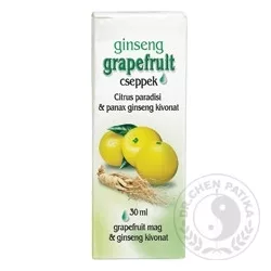 Dr.chen grapefruit csepp ginsenggel 30ml - bio és vegán étrendkiegészítők