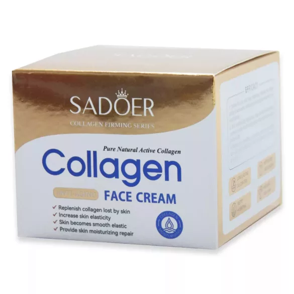 Sadoer anti-aging kollagénes azonnali bőrfeszesítő arckrém 100 g