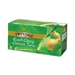 Twinings earl grey zöld tea 25x1,6 g 40 g - bio és refomélelmiszer