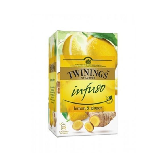 Twinings citrom és gyömbér herbatea 40 g