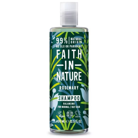 Faith in nature sampon rozmaring 400ml - bio és natúr kozmetikumok
