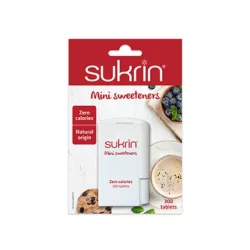 Sukrin mini sweetener édesítő 300 db tabletta 18 g - bio és refomélelmiszer