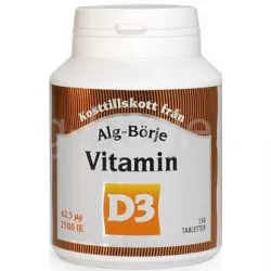 Alg-Börje vitamin d3 150 db - bio és vegán étrendkiegészítők