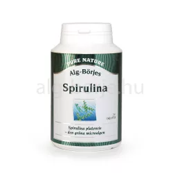 Alg-Börje spirulina 250 db - bio és vegán étrendkiegészítők