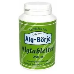 Alg-Börje alga tabletta 250 db - bio és vegán étrendkiegészítők