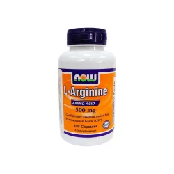 Now l-arginine 500mg kapszula 100db - bio és vegán étrendkiegészítők