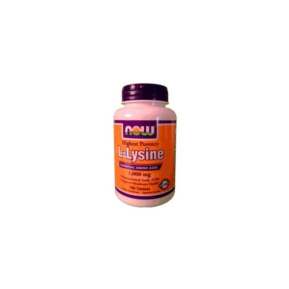 Now l-lysine tabletta 1000mg 100 db