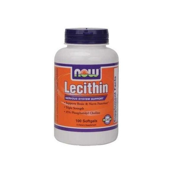 Now lecithin kapszula 1200mg 100 db