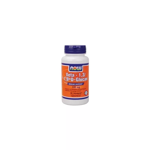 Now beta 1,3/1,6 d glucan kapszula 90db - bio és vegán étrendkiegészítők