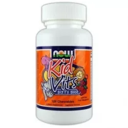 Now kid vits berry blast multivitamin málnás rágótabletta 120 db - bio és vegán étrendkiegészítők
