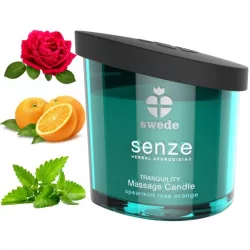 Swede senze - masszázsgyertya - rózsa, narancs (50ml)