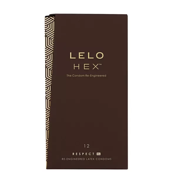 Lelo hex respect xl - luxus óvszer (12db)