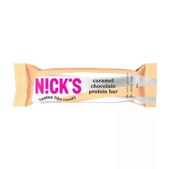 Nicks karamellás-csokoládés proteinszelet 50g