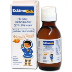 Eskimo kids halolaj narancs 105 ml - bio és vegán étrendkiegészítők
