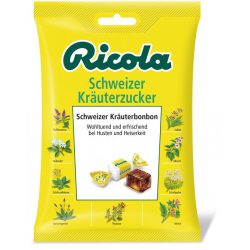 Ricola cukorka original herbs zacskós 75 g - bio és refomélelmiszer