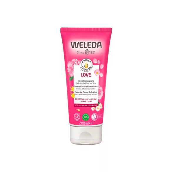 Weleda szeretet aroma tusfürdő gél 200 ml - bio és natúr kozmetikumok