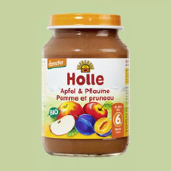 Holle bio alma szilvával 190g - bio és refomélelmiszer