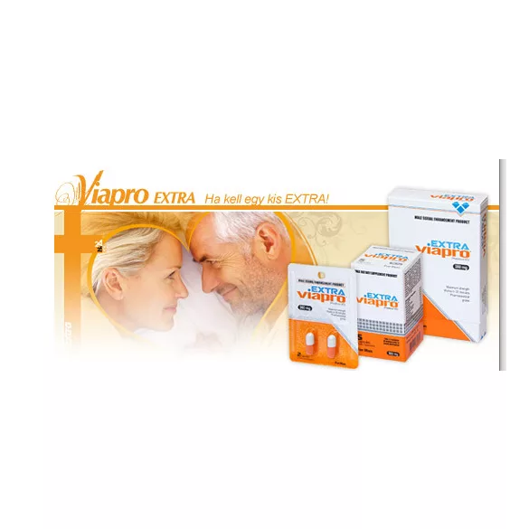 Viapro extra potencianövelő kapszula 2db - bio és natúr kozmetikumok