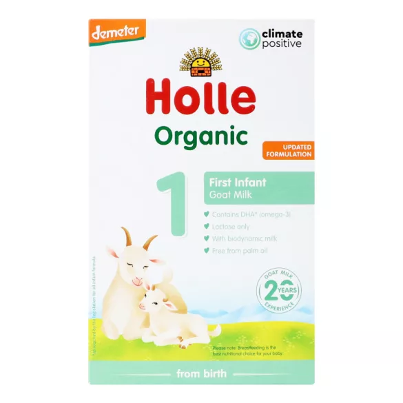 Holle bio1kecsketej alapú anyatej-hely. tápsz.400g