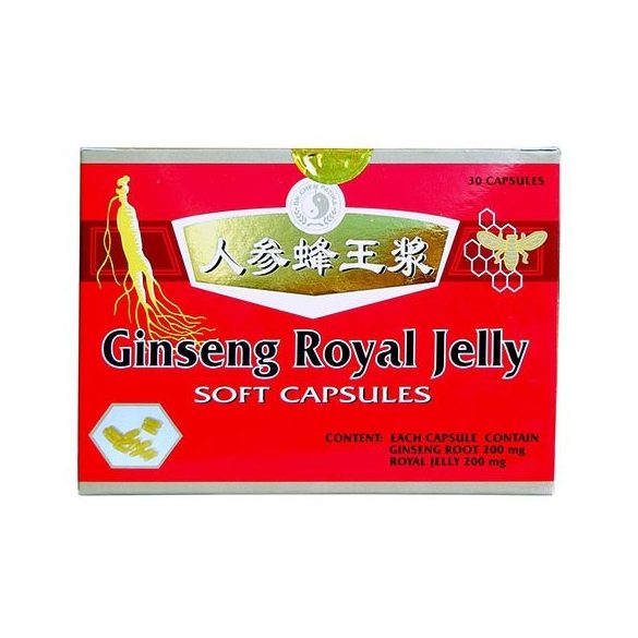 Dr.chen ginseng royal jelly lágyzselatin kapszula 30 db