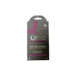 Uniq eva - latexmentes női óvszer (3db) - bio és natúr intim készítmények