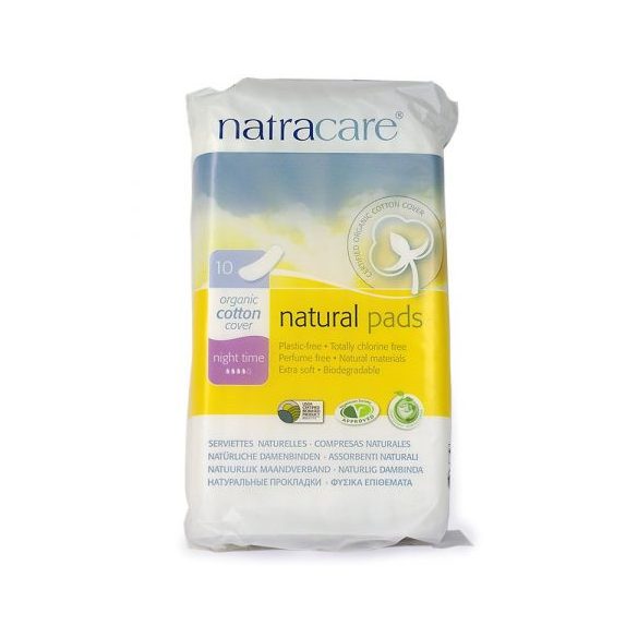 Natracare bio betét éjszakai 10 db