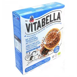Vitabella bio gluténmentes gabonapehely kakaós puffasztott-rizs 300 g - bio és refomélelmiszer