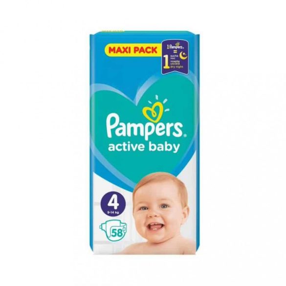 Pampers pelenka ABD MaxiPack S4 58