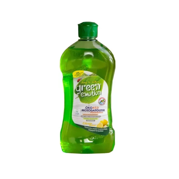 Green Emotion öko kézi mosogatókoncentrátum citromos 500 ml