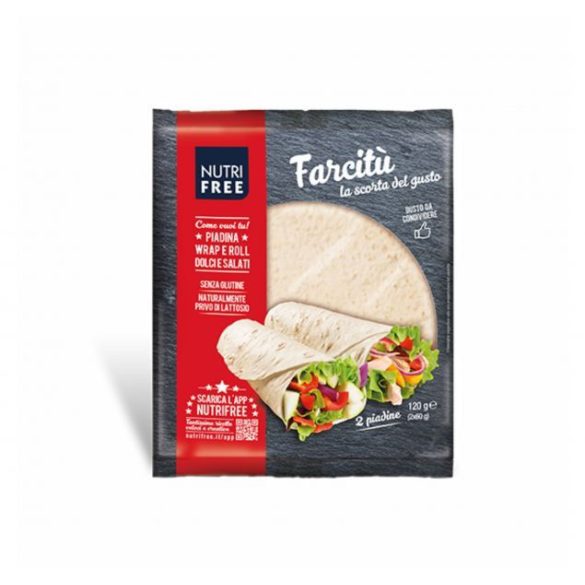 Nf farcitú gluténmentes tortilla lap 120 g